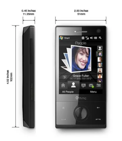 HTC läutet mit dem HTC Touch Diamond ein neues Zeitalter für Mobiltelefone ein Bild: HTC läutet mit dem HTC Touch Diamond ein neues Zeitalter für Mobiltelefone ein