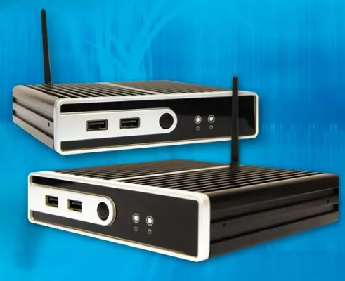 Bild: Kompakter Industrie-Thin-Client x86-PC