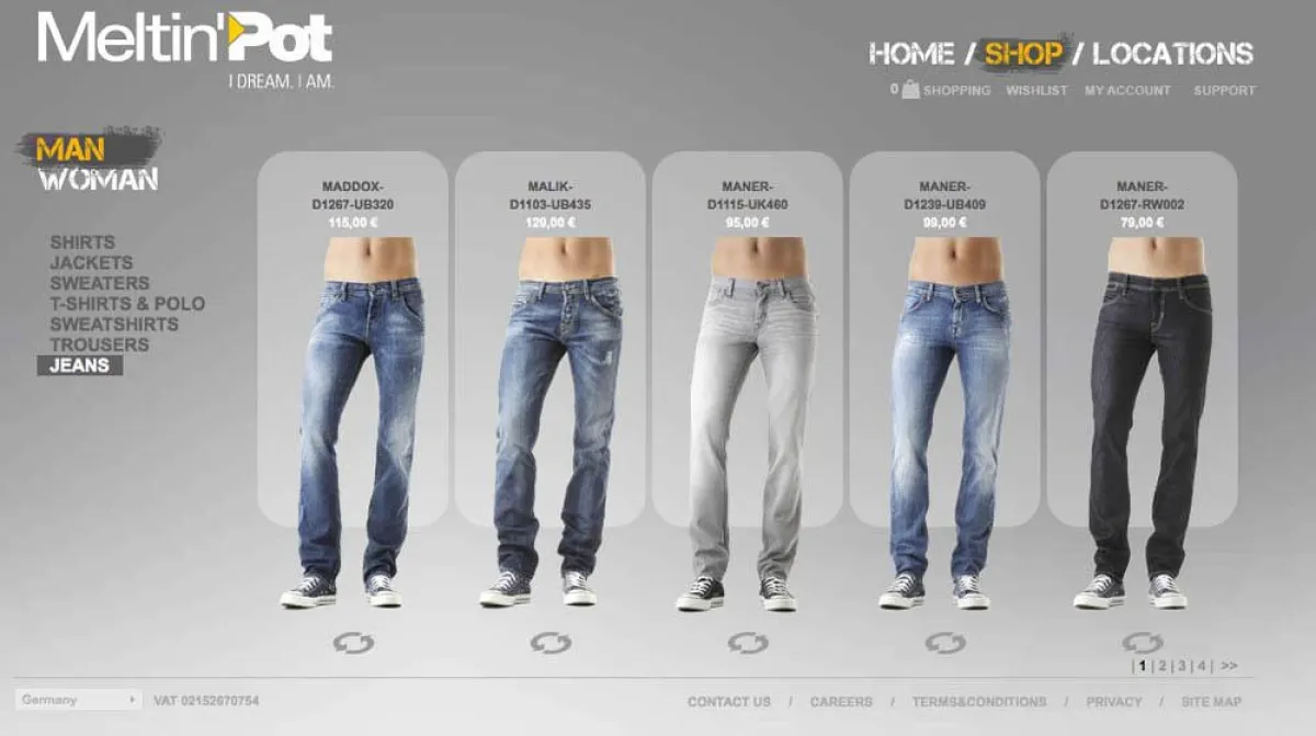 Meltin'Pot eröffnet eigenen Online-Shop // 24-h-Jeans Shoppen