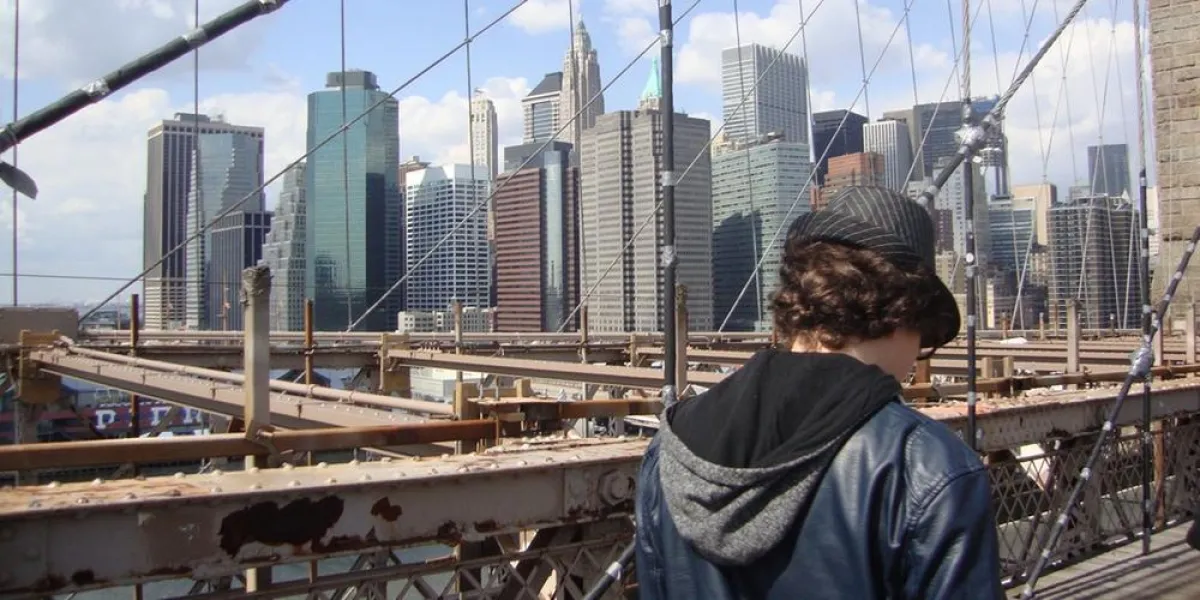 Jugendlicher in New York (Foto. Dt. Stiftung Völkerverständigung)