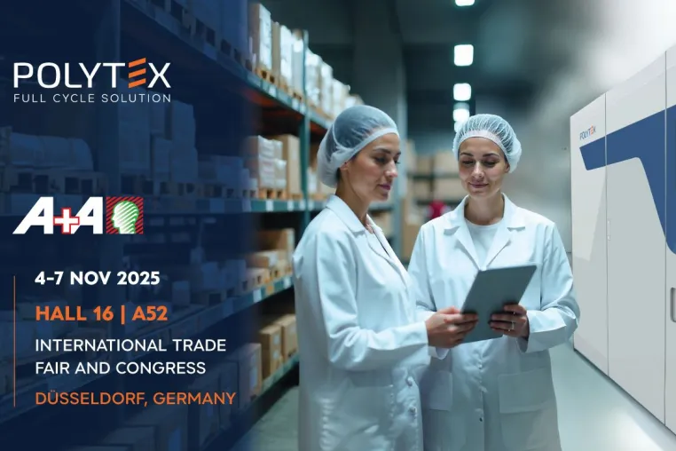 Bild: Polytex meets A+A Messe: digitales, automatisiertes Management von Berufsbekleidung 