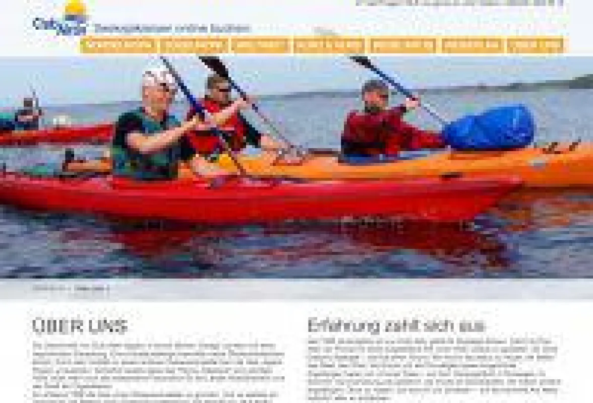 Paddelurlaub im Seekajak mit Club Aktiv