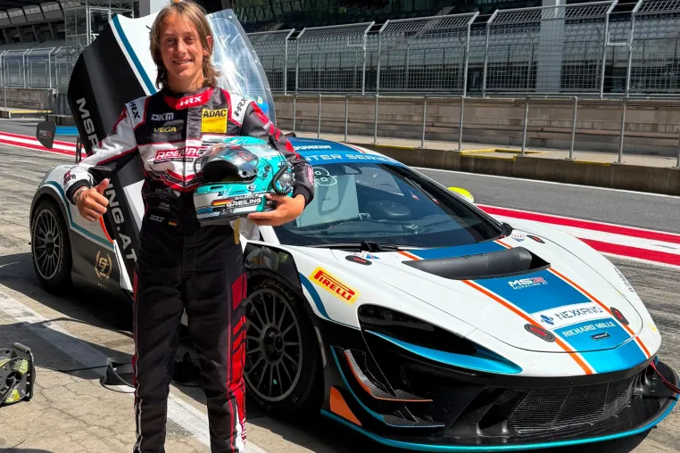 Bild: Bruno Greiling meistert ersten Test im GT-Rennwagen am Red Bull Ring erfolgreich