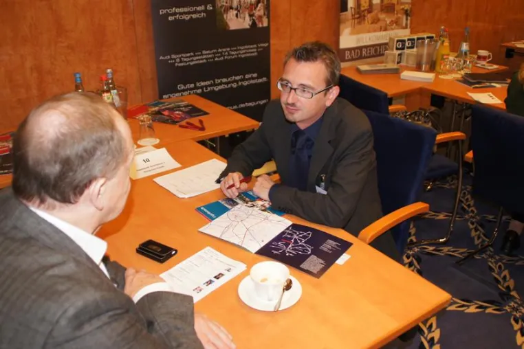 Bild: Reges Interesse an der Tagungs- und Kongressdestination Ingolstadt auf der „mice Advantage“ in Starnberg