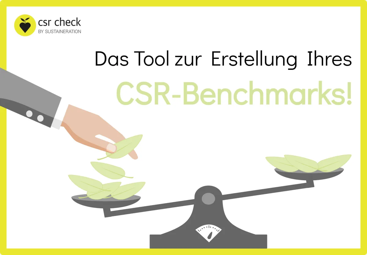 CSR-Benchmark - Unternehmerische Nachhaltigkeit einfach online vergleichen