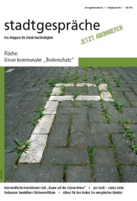 Bild: Neue Ausgabe der stadtgespräche zum Thema Fläche