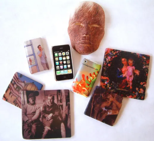 "Um die Ecke drucken" personalisierte iPhonecover Bild: "Um die Ecke drucken" personalisierte iPhonecover
