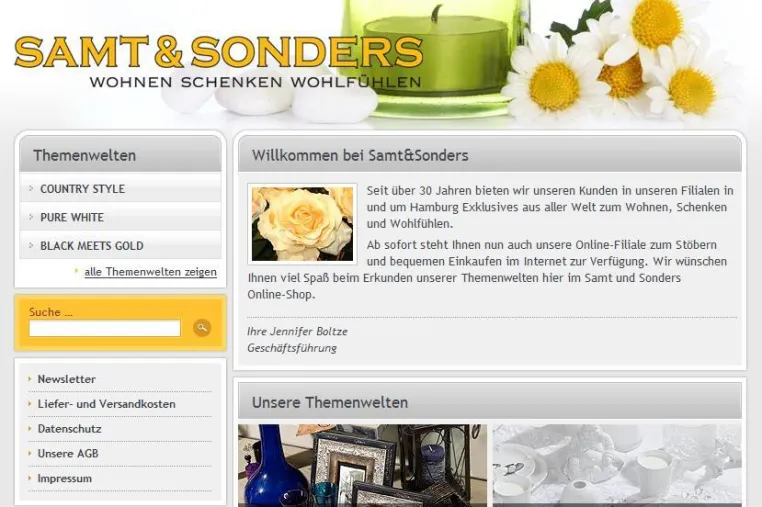 Bild: Hamburger Traditionsunternehmen startet mit neuem Onlineshop zum Wohnen, Schenken und Wohlfühlen