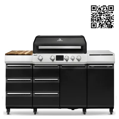 BURNHARD Grills bei der SILVER GmbH: Modularer Gasgrill GRANT steht für modernes und flexibles Grillen Bild: BURNHARD Grills bei der SILVER GmbH: Modularer Gasgrill GRANT steht für modernes und flexibles Grillen