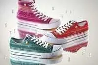 Bild: „Retro“-Sneakers in Knallfarben made by Heidi Klum