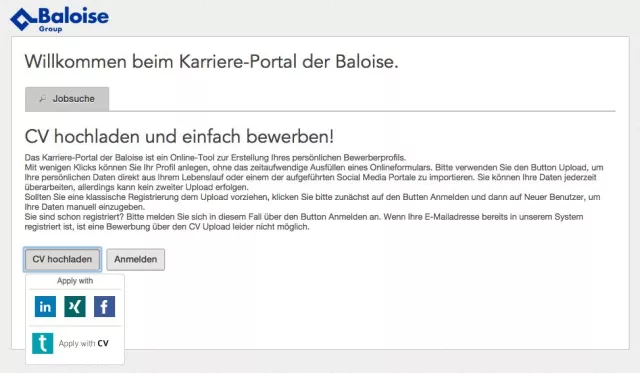 Die Baloise Group: Verbesserte Candidate Experience durch einen effizienteren Bewerbungsprozess Bild: Die Baloise Group: Verbesserte Candidate Experience durch einen effizienteren Bewerbungsprozess