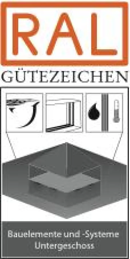 RAL Gütezeichen Bauelemente und -Systeme Untergeschoss