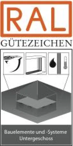 Bild: Wasserdichtes Bauen – RAL Gütezeichen Bauelemente und -Systeme Untergeschoss erweitert