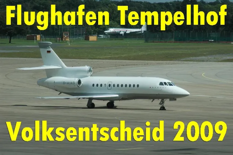 Bild: Neues Tempelhof Volksbegehren hat fast die Hälfte der erforderlichen Unterschriften erreicht
