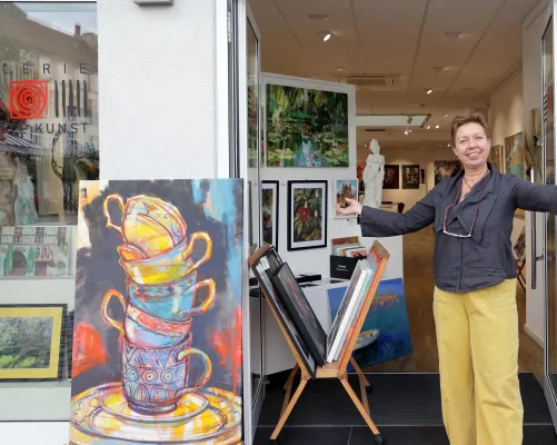 Bild: Galerie Aparte Kunst: Rückblick, Engagement und Ausblick