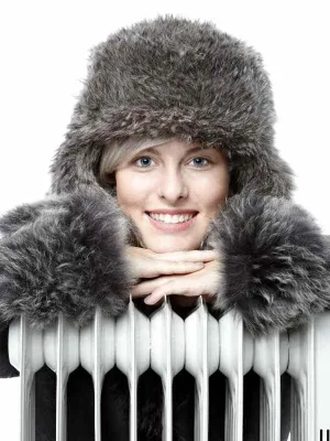 Bild: Dicker Pullover oder Brennwertzentrale?