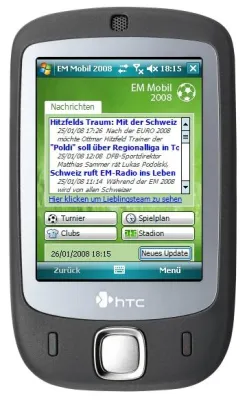 Bild: EM Mobil 2008 - aktuelle Fußballinformationen unterwegs
