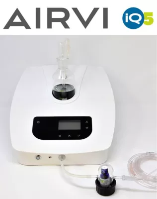 Bild: AIRVI IQ - neues Therapiegerät und Hilfe für COPD, Lungenerkrankungen und Bronchitis vorgestellt