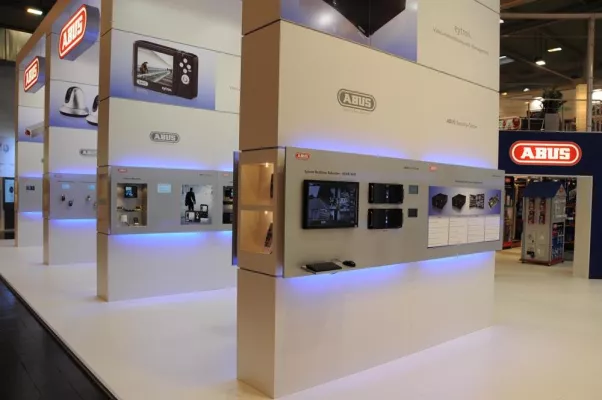 Bild: Eltefa 2009 - ABUS präsentiert intelligente Lösungen in der elektronischen Gebäudesicherheit