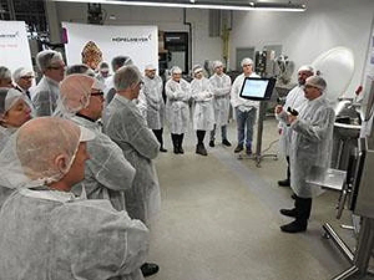 Demonstration im KIN-Technikum