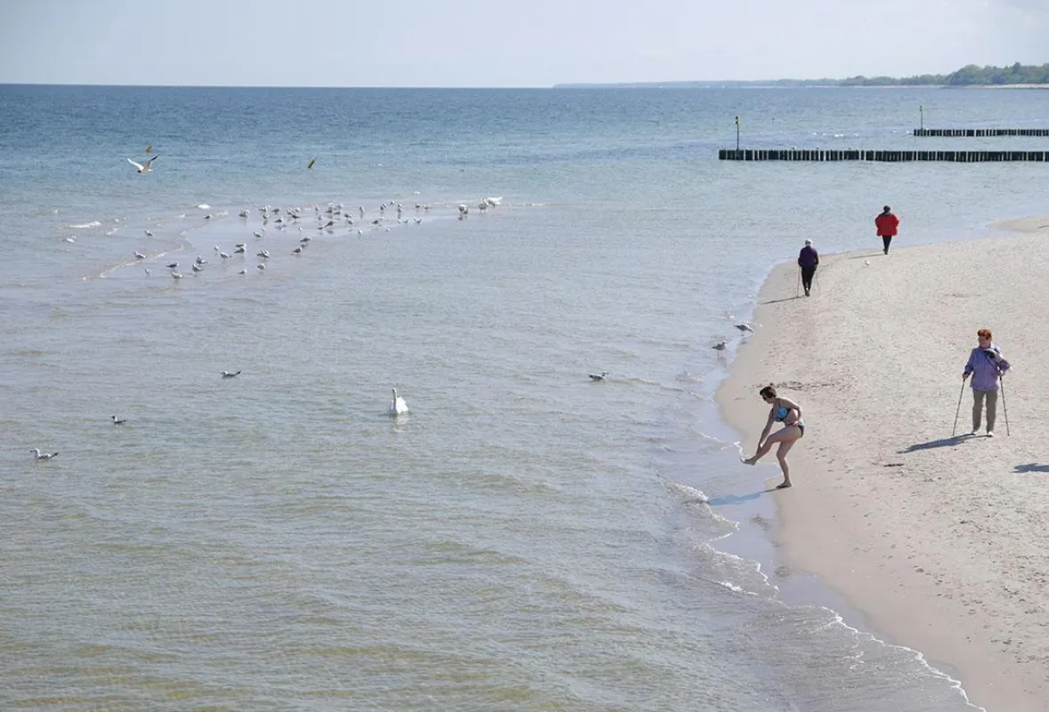 Strand bei Kolberg. Foto: Carsten Wolf/Travel-Netto
