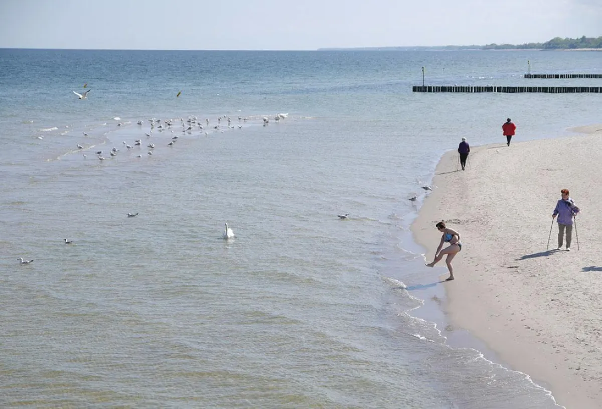 Strand bei Kolberg. Foto: Carsten Wolf/Travel-Netto