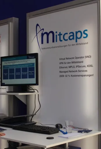 Bild: mitcaps zieht ein positives Fazit der CeBIT 2010