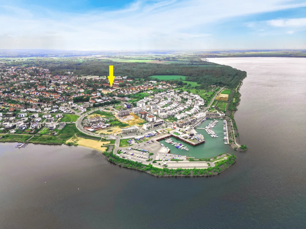 Blick auf Zwenkau