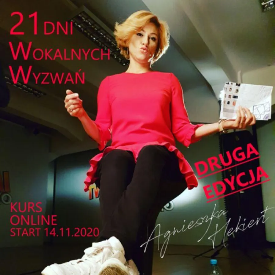 Agnieszka Hekiert Vocalcoach Trener Wokalny