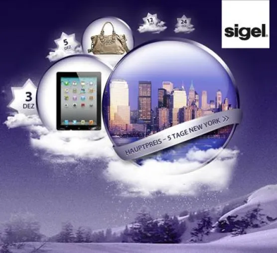 Großes Weihnachts-Gewinnspiel 2011 von Sigel GmbH Bild: Großes Weihnachts-Gewinnspiel 2011 von Sigel GmbH