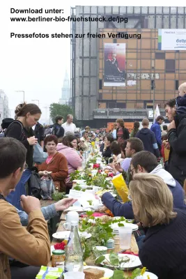 Bild: 6000 Gäste kamen zum Berliner Bio-Frühstück gegen Gentechnik