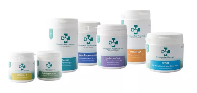Bild: European Pet Pharmacy - Experte für Gelenkerkrankungen bei Hunden