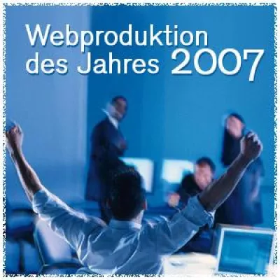 Webproduktion des Jahres - Der Webdesign-Wettbewerb 2007 Bild: Webproduktion des Jahres - Der Webdesign-Wettbewerb 2007