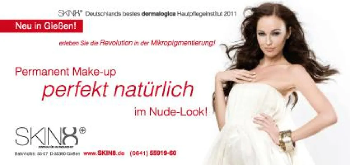 Permanent Make-up Behandlungen I'm Kosmetikinstitut SKIN8 in Gießen