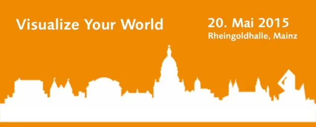 EVACO auch 2015 Platin-Sponsor der Visualize Your World Bild: EVACO auch 2015 Platin-Sponsor der Visualize Your World