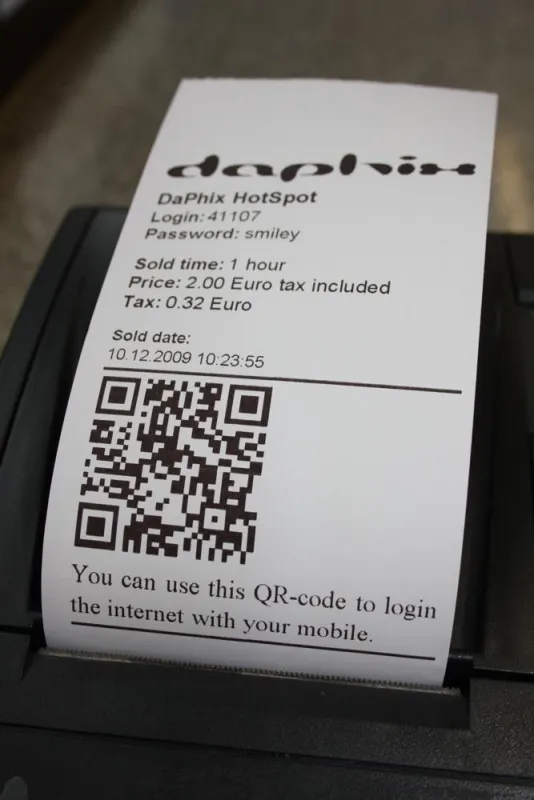 Mit dem QR-Code direkt ins Internet