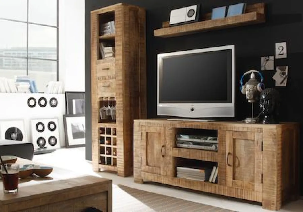 Mangoholz Möbelserie Chennai von massivum