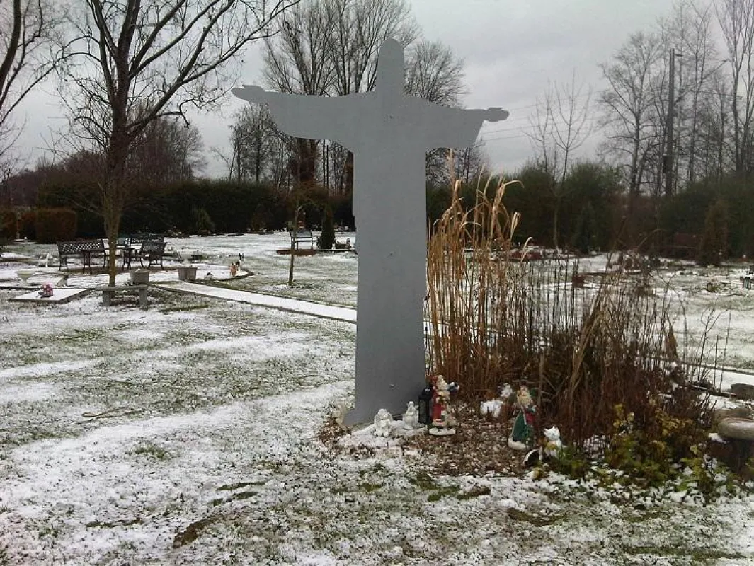 Tierfriedhof München im Dezember 2015