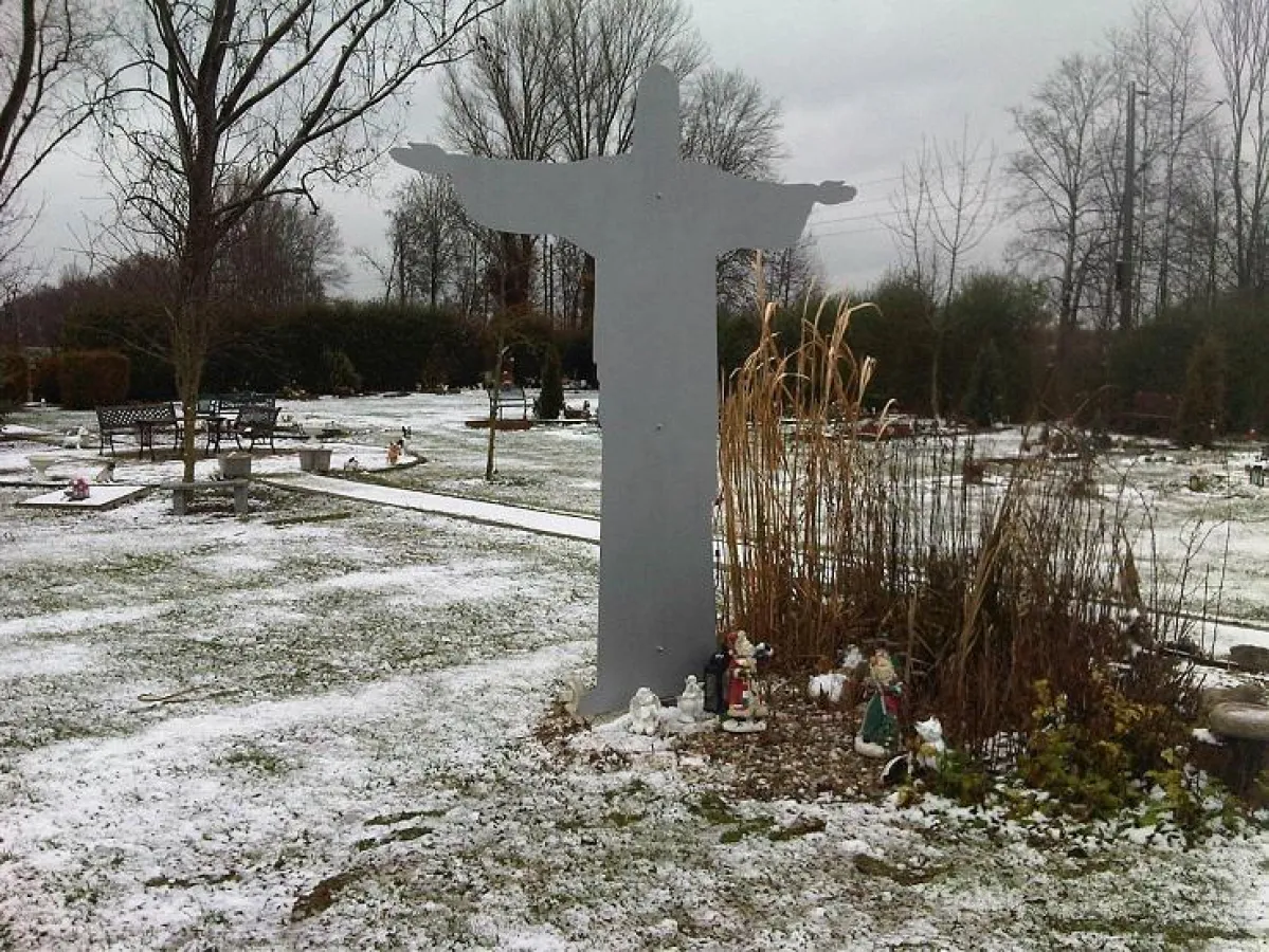 Tierfriedhof München im Dezember 2015