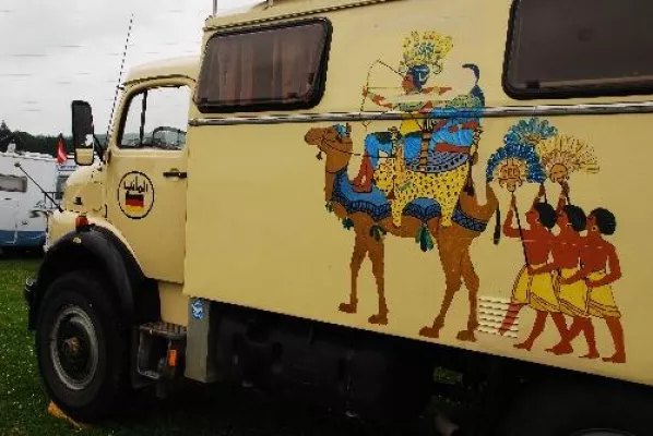 Bild: Das Sommertreffen der Globetrotter