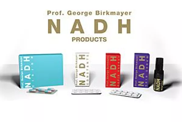 Bild: Stabilisiertes NADH von Prof. George Birkmayer: