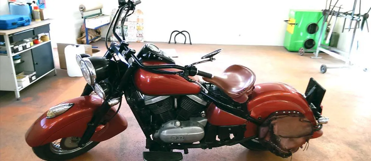 Kawasaki Drifter mit Getriebeschaden als Ausgangspunkt des Live-Projekts