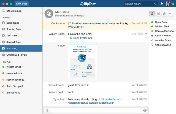 Bild: Atlassian setzt mit HipChat seinen Erfolg im wachsenden Team Communications-Markt fort