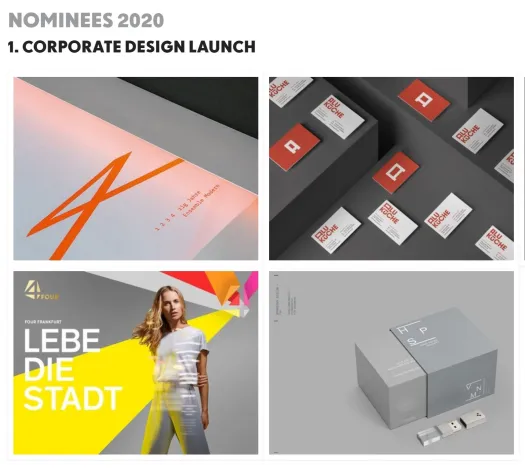 Bild: Corporate Design Preis 2021 ausgeschrieben.