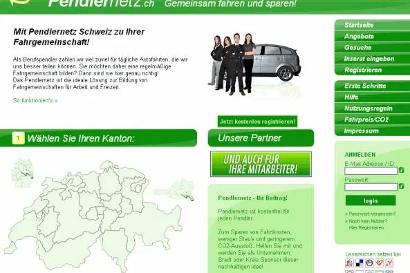 Bild: Pendlernetze für Österreich und Schweiz gestartet