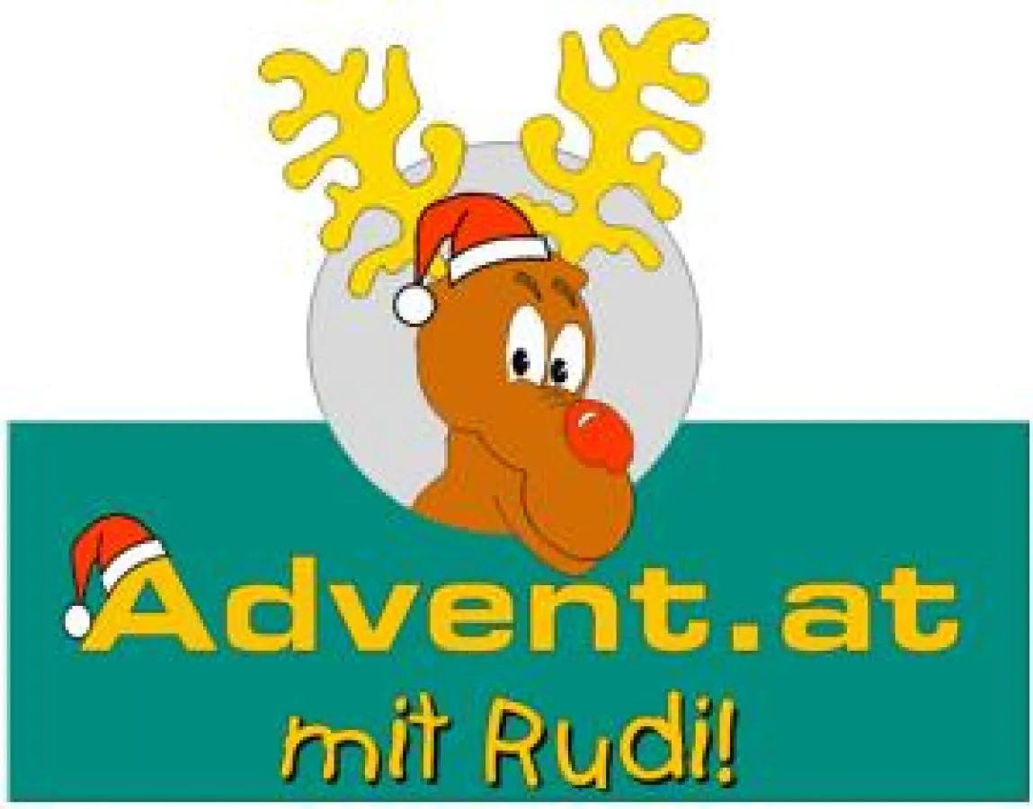 Weihnachten startet mit Advent.At und Rudi!