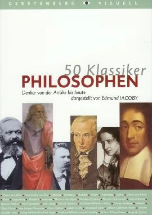 »50 Klassiker Philosophen«, Gerstenberg-Verlag Hildesheim