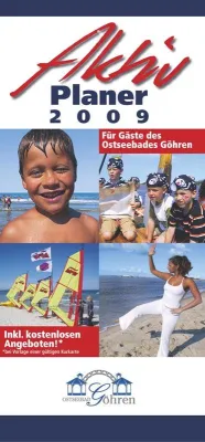 Bild: Aktivplaner Ostseebad Göhren für das Jahr 2009 erschienen