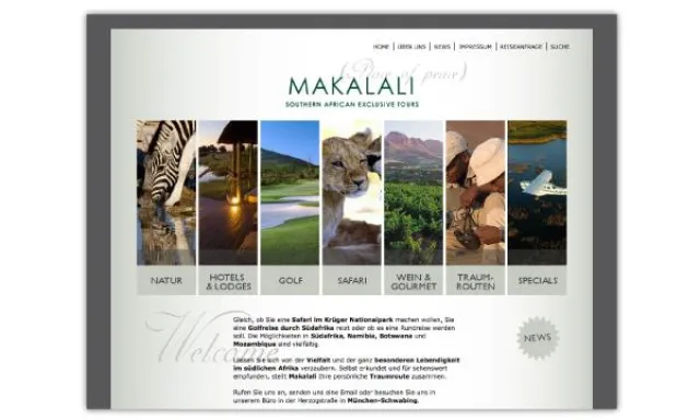 Bild: brainwave design übernimmt die Konzeption und Gestaltung von makalali.de