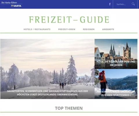 Bild: Varta präsentiert seinen neuen Freizeit-Guide